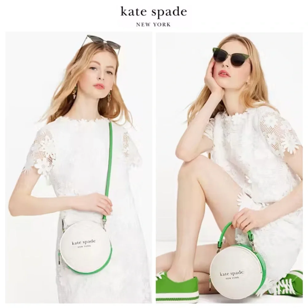 NWT Kate Spade ♠️ TEE TIME Textured Leather 3D Golf Ball Purse/Crossbody Bag - Picture 4 of 15